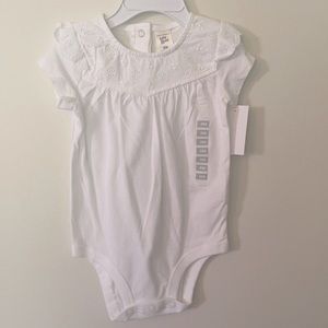 Baby B’gosh white onesie